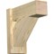 Ekena Millwork Traditional Block Rough Sawn Outlooker, Douglas Fir, 6"W x 14"D x 14"H OUT06X14X14TRA05RDF - alternate 1